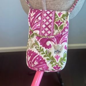 Vera Bradley Crossbody Cellphone Bag Julep Tulip 🌷Mini Hipster